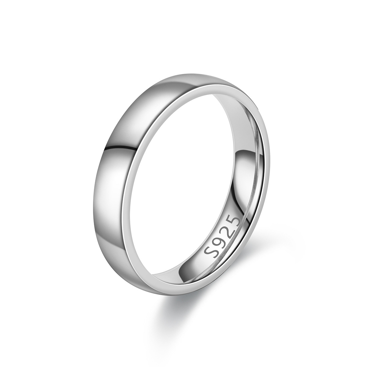 925 sterling silver flat band ring by ESSPOL